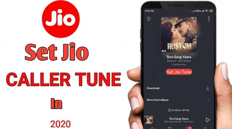 How to set jio caller tune