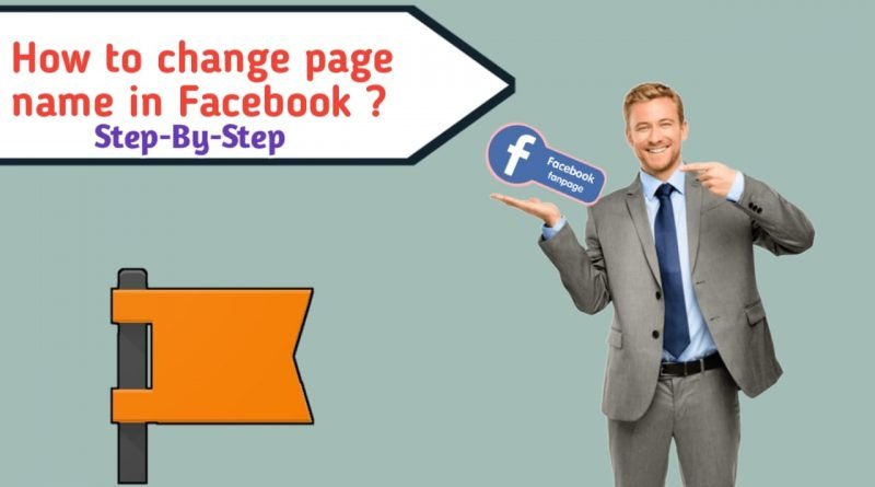 how to change page name in Facebook