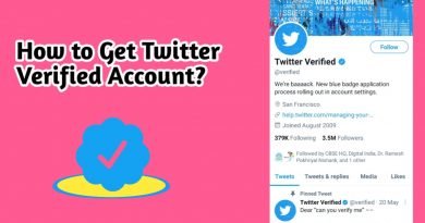 How to get twitter verified account