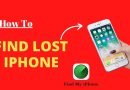 How to find lost iPhone?