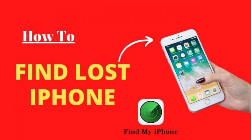 How to find lost iPhone?