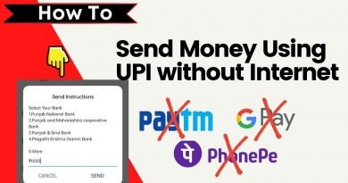send money using UPI without internet