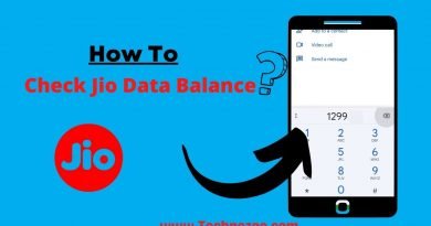 How to check jio data balance?