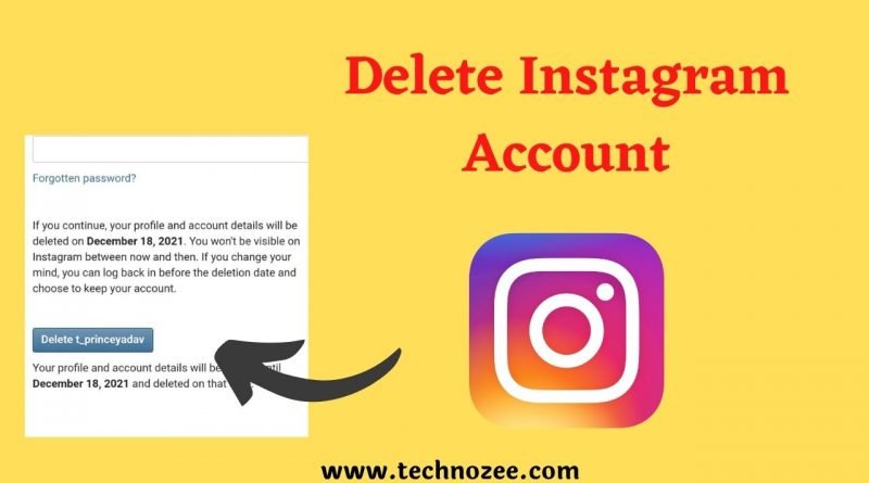 How to Delete Instagram Account On Android or PC?