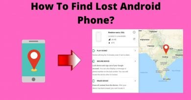 How To Find Lost Android Phone