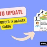 How to update mobile number in aadhaar card Online in 2022?