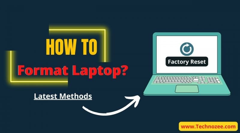 How to format Laptop Windows 7,8,10