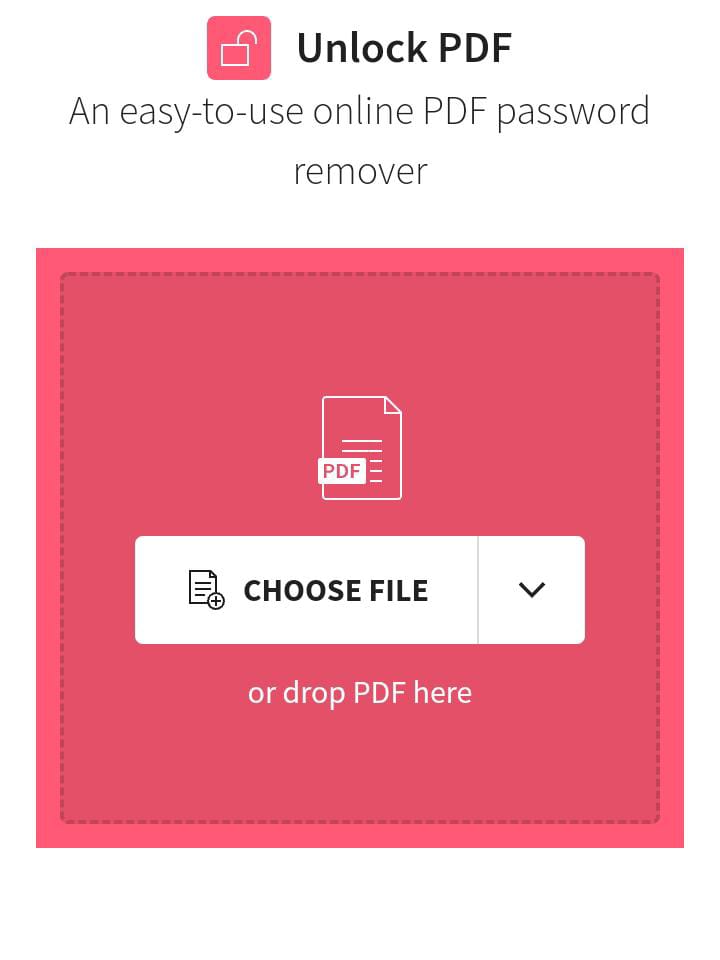 How to remove PDF file passwords online