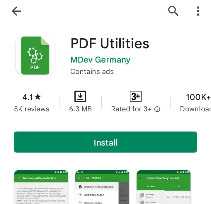 How to remove password from PDF in Mobile?