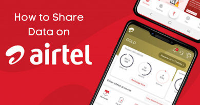 How to Share Data in Airtel