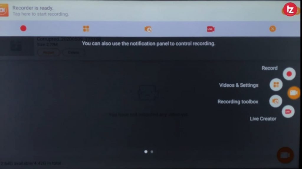 Android TV Screen Recorder