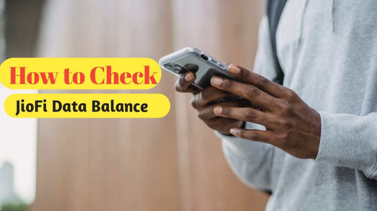 How To Check JioFi Data Balance In 2022 Simplest Way TechnoZee